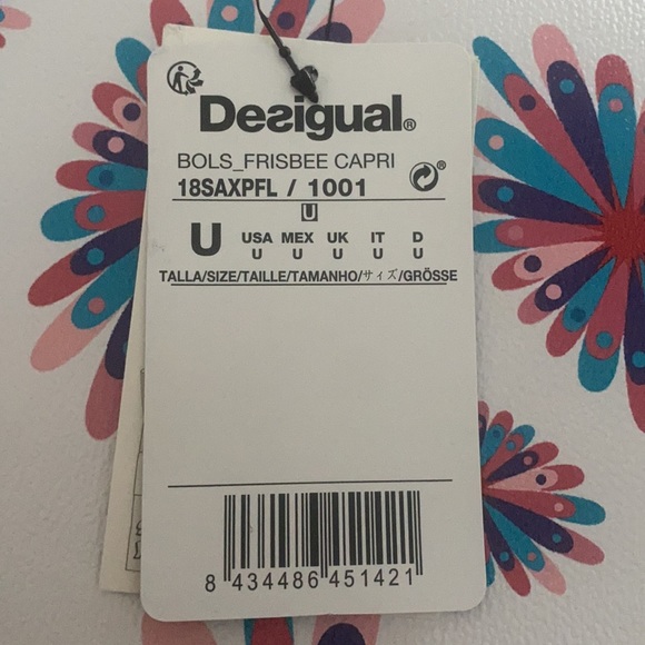 Desigual REVERSIBLE handbag.Bols_frisbee Capri. 18SAXPFL/1001 - Picture 15 of 15